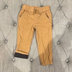 Falls Creek Kids Casual Tan Fleece Lined Bottoms